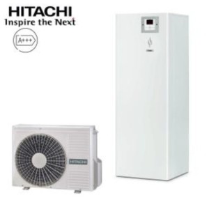 4,0 KW Hitachi Yutaki S2 200 l Combi Lite