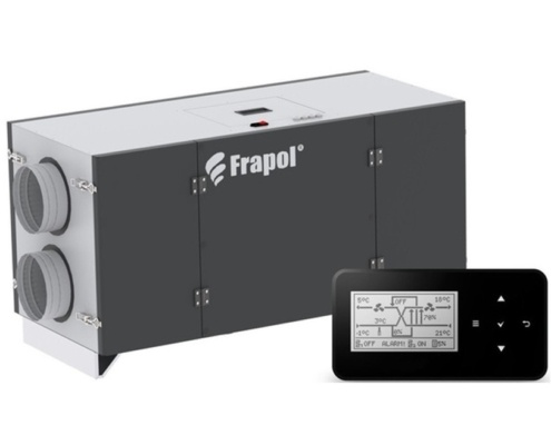 Soojusvahetiga ventilatsiooniseade Frapol Compact 500